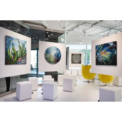 Gemälde „Seagrass“ (2024) | Emilia Maryniak – Acrylmalerei über Natur und Harmonie Gemälde „Seagrass“ (2024) | Emilia Maryniak – Acrylmalerei über Natur und Harmonie