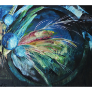 Gemälde „Odmęt / Depths“ (2023–2024) | Emilia Maryniak – Ölmalerei über Tiefe und Erneuerung Gemälde „Odmęt / Depths“ (2023–2024) | Emilia Maryniak – Ölmalerei über Tiefe und Erneuerung