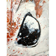 Gemälde „Eichhörnchen“ (2022) | Magda Maciaszek (Amonaria) – Acryl auf Leinwand, 120×80 cm