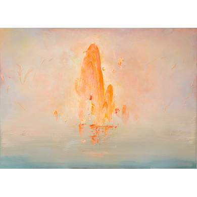 Tableau « Mu » (2022) | Franciszek Ledóchowski – peinture contemporaine