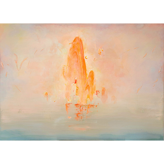 Tableau « Mu » (2022) | Franciszek Ledóchowski – peinture contemporaine