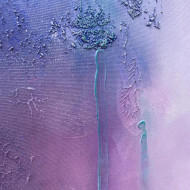 Obraz „Pink Passion” (2022) | Marta Chudzik – akryl na płótnie, 90×70 cm