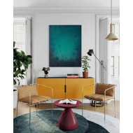 Gemälde „Let’s Dive“ (2023) | Marta Chudzik – Acryl auf Leinwand, 120×90 cm