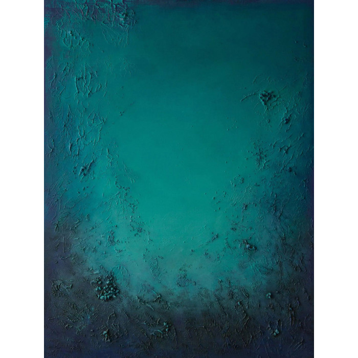 Obraz „Let’s dive” (2023) | Marta Chudzik – akryl na płótnie, 120×90 cm