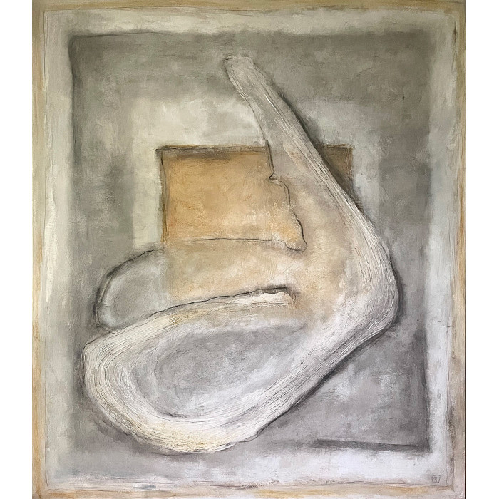 Tableau « Nu » (2023) | Malina Wieczorek – peinture figurative contemporaine