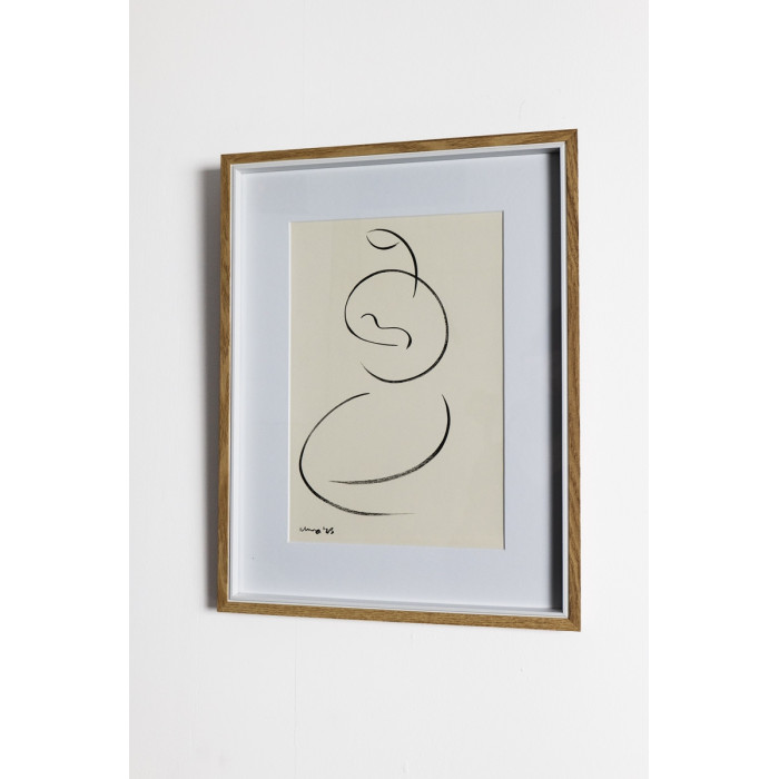 Dessin « Mère », 2025 – Małgorzata Klejna-Sobczak | dessin minimaliste au stylo japonais