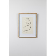 Dessin « Mère », 2025 – Małgorzata Klejna-Sobczak | dessin minimaliste au stylo japonais