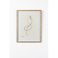 Drawing “Resting”, 2025 – Małgorzata Klejna-Sobczak | minimalist Japanese pen drawing