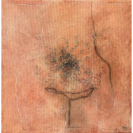 Malina Wieczorek « ACT 2026, de la série Madonnas, PART OF LIGHT NO.2 », acrylique et huile sur toile