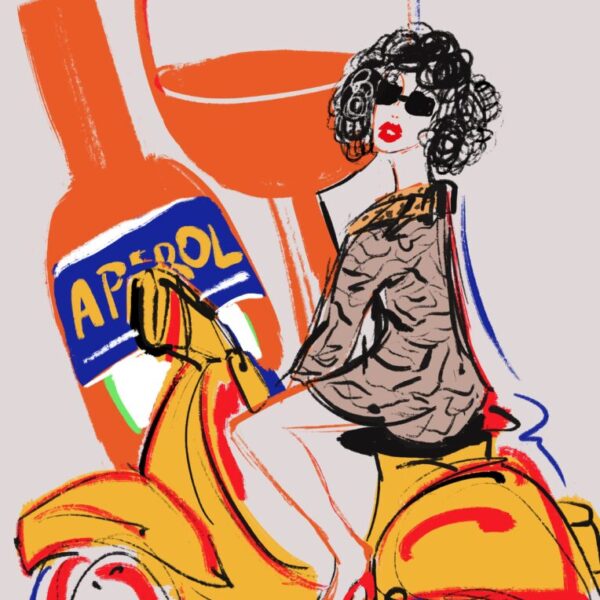 Grafika Aperol Ride, 2021 Aperol Ride
