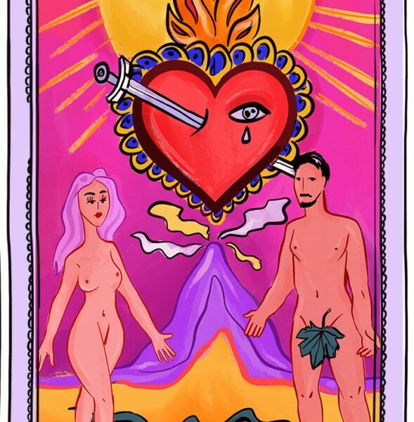 Grafika The lovers, 2022 The Lovers