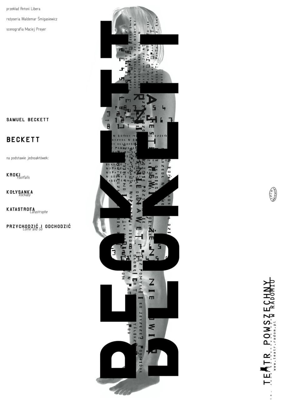 Plakat Beckett, 2012 Beckett 2012