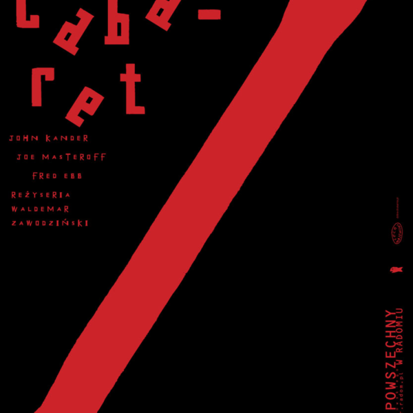 Plakat Cabaret, 2015 Cabaret 2015