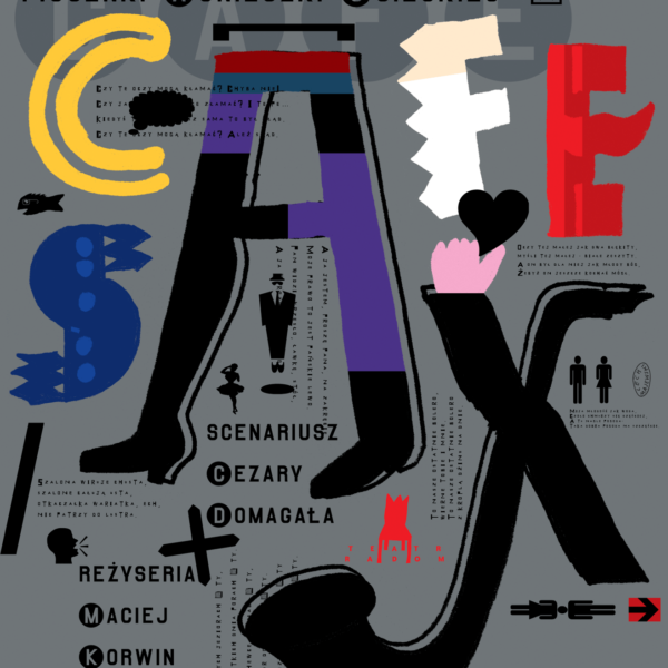 Plakat Cafe Sax, 2012 Cafe Sax 2012