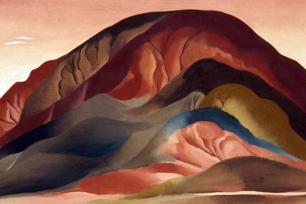 Wakacje i Podróże: Odkryj, Jak Inspirują Artystów na Całym Świecie Georgia Okeeffe Rust Red Hills 1930 Brauer Museum Of Art Valparaiso University Indiana Sloan Fund Purchase Georgia Okeeffe Museum  inspiracja artysty