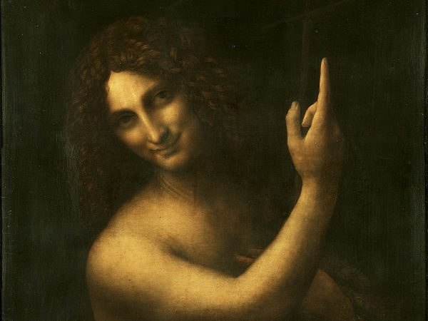 Saint John the Baptist autorstwa Leonarda da Vinci Leonardo Da Vinci Saint John The Baptist 1