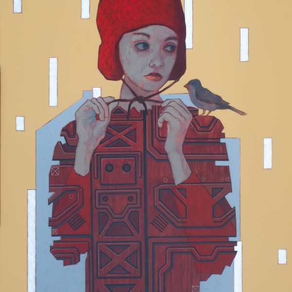 Obraz Futura 02, 2024 Futura 02 120 X 100 Cm  młoda sztuka