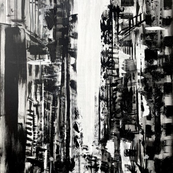 Obraz 1rst Avenue, 2019 Paulina Taranek 1rst Avenue 60 X 80 Cm Akryl Na Plotnie  gdzie kupic obraz