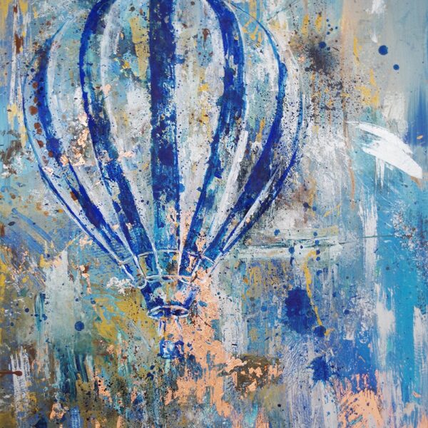 Obraz Balon IX, 2020 Balon Ix 120 X 80 Cm Technika Wlasna 2020 Sygn P D Aonaria  gdzie kupic obraz
