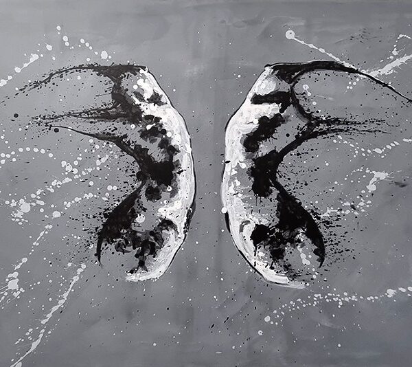 Obraz Personality Dychotomy, 2021 Personality Dichotomy 80x120cm Acliliconcanva 2021  gdzie kupic obraz